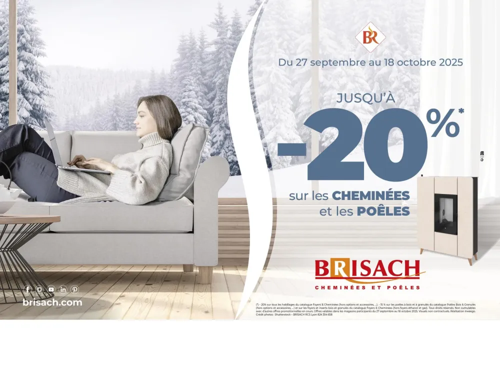 Jusqu'à 20% de remise